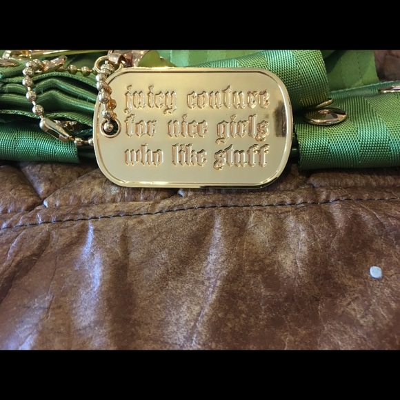 Juicy Couture Green Leather Mini Bag Purse Authentic Vintage  NWT Juicy Couture Green Satchel